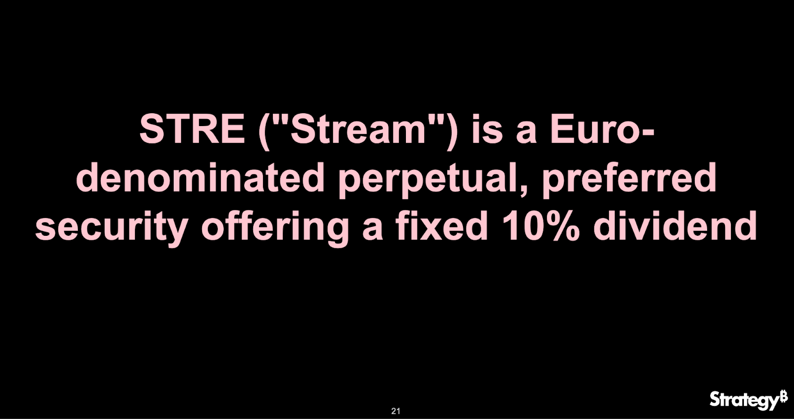STRE: Strategy Inc. Launches Euro-Denominated Digital Credit for Investors In Europe