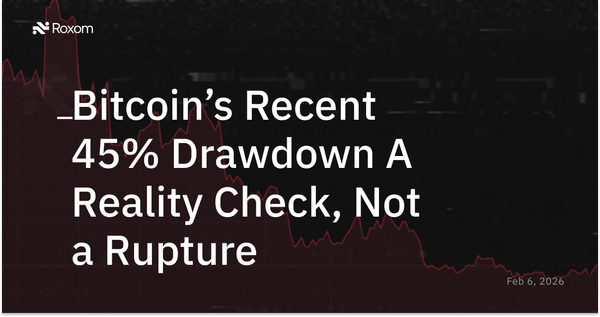 Bitcoin’s Recent 45% Drawdown A Reality Check, Not a Rupture