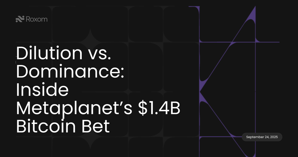 Dilution vs. Dominance: Inside Metaplanet’s $1.4B Bitcoin Bet
